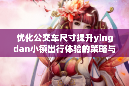 优化公交车尺寸提升yingdan小镇出行体验的策略与建议