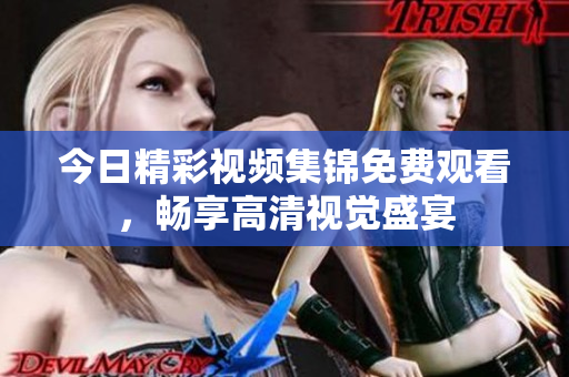 今日精彩视频集锦免费观看，畅享高清视觉盛宴