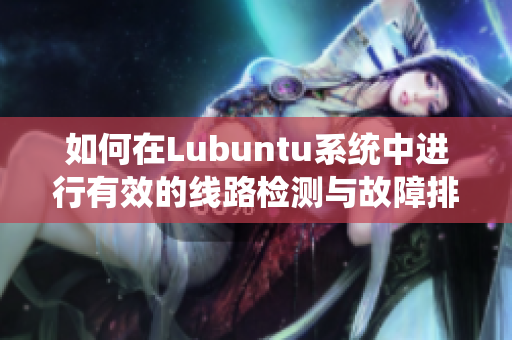 如何在Lubuntu系统中进行有效的线路检测与故障排除