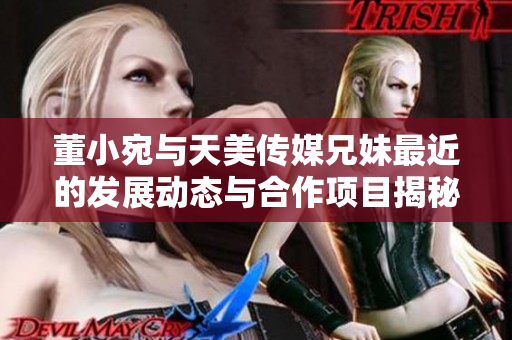 董小宛与天美传媒兄妹最近的发展动态与合作项目揭秘