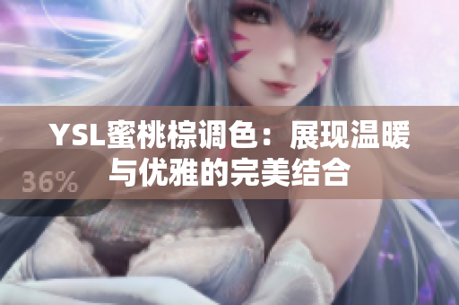YSL蜜桃棕调色：展现温暖与优雅的完美结合