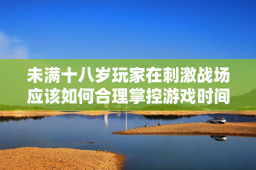 未满十八岁玩家在刺激战场应该如何合理掌控游戏时间