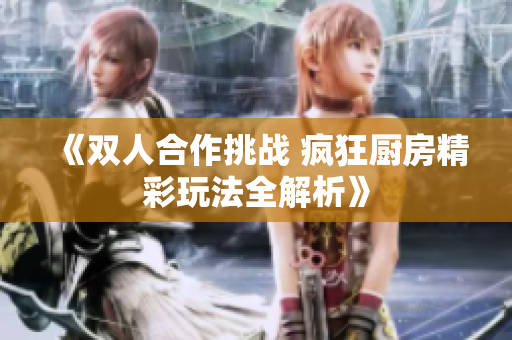 《双人合作挑战 疯狂厨房精彩玩法全解析》