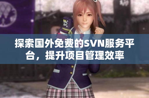 探索国外免费的SVN服务平台，提升项目管理效率