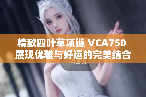 精致四叶草项链 VCA750 展现优雅与好运的完美结合
