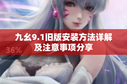 九幺9.1旧版安装方法详解及注意事项分享