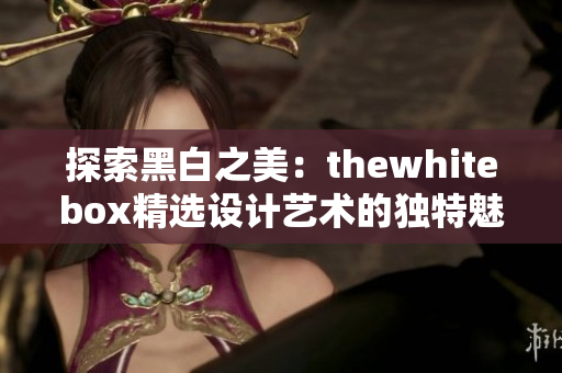 探索黑白之美：thewhitebox精选设计艺术的独特魅力
