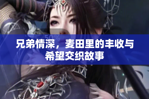 兄弟情深，麦田里的丰收与希望交织故事