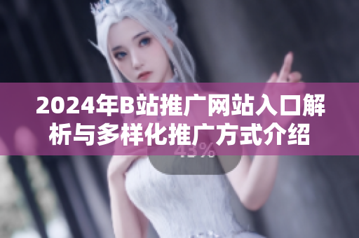 2024年B站推广网站入口解析与多样化推广方式介绍