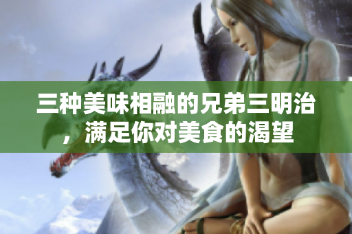 三种美味相融的兄弟三明治，满足你对美食的渴望