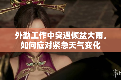外勤工作中突遇倾盆大雨，如何应对紧急天气变化