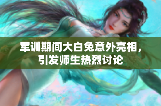 军训期间大白兔意外亮相，引发师生热烈讨论