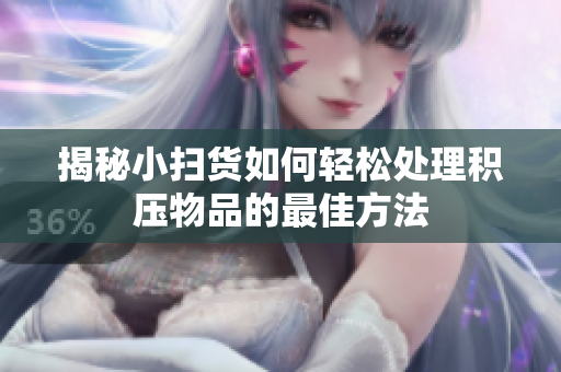 揭秘小扫货如何轻松处理积压物品的最佳方法