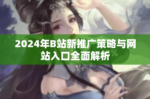 2024年B站新推广策略与网站入口全面解析