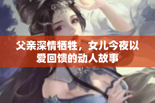 父亲深情牺牲，女儿今夜以爱回馈的动人故事