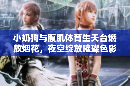 小奶狗与腹肌体育生天台燃放烟花，夜空绽放璀璨色彩