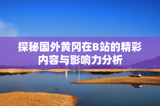探秘国外黄冈在B站的精彩内容与影响力分析
