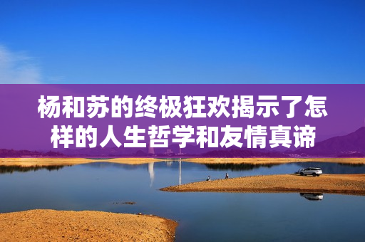 杨和苏的终极狂欢揭示了怎样的人生哲学和友情真谛