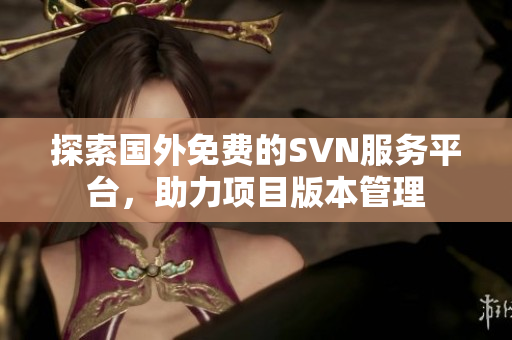 探索国外免费的SVN服务平台，助力项目版本管理