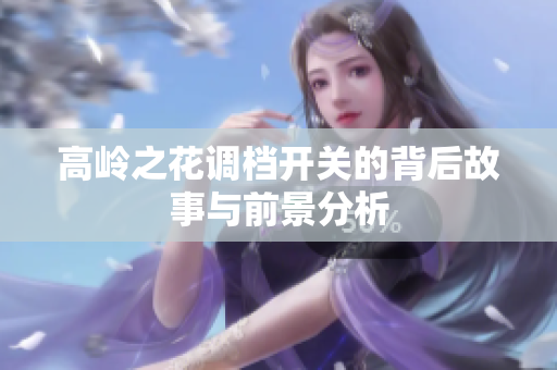 高岭之花调档开关的背后故事与前景分析