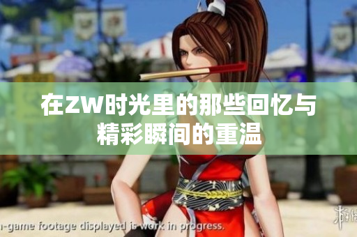 在ZW时光里的那些回忆与精彩瞬间的重温