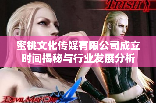 蜜桃文化传媒有限公司成立时间揭秘与行业发展分析