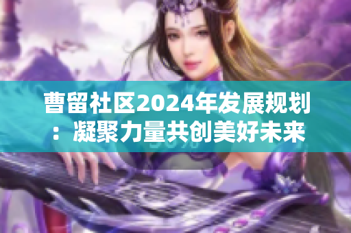 曹留社区2024年发展规划：凝聚力量共创美好未来