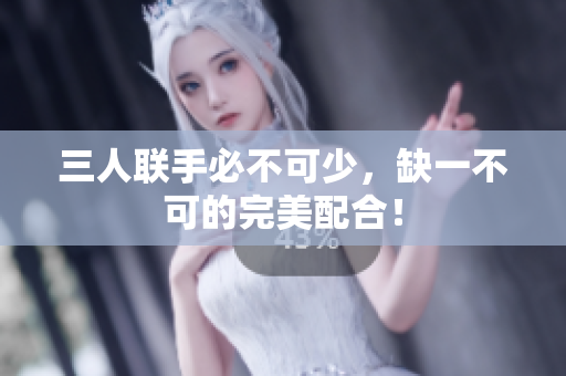 三人联手必不可少，缺一不可的完美配合！