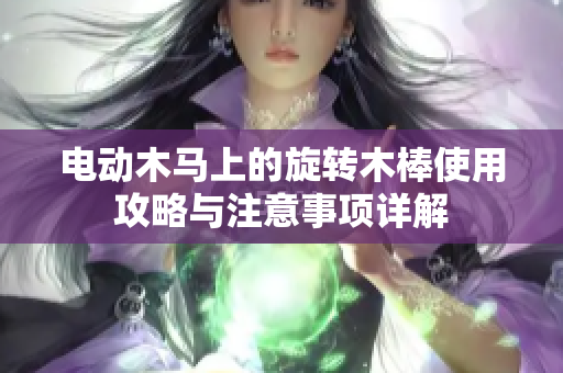 电动木马上的旋转木棒使用攻略与注意事项详解