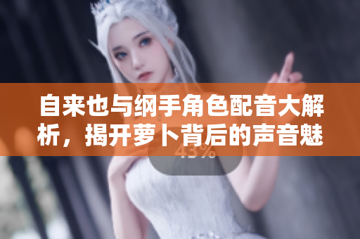 自来也与纲手角色配音大解析，揭开萝卜背后的声音魅力