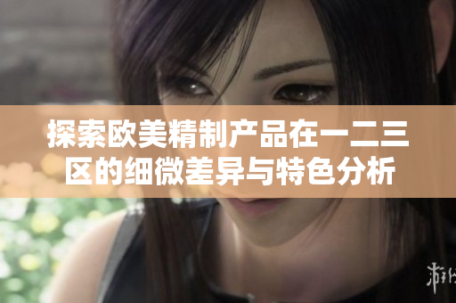 探索欧美精制产品在一二三区的细微差异与特色分析