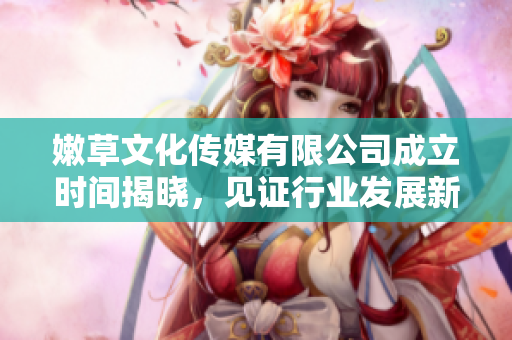 嫩草文化传媒有限公司成立时间揭晓，见证行业发展新篇章