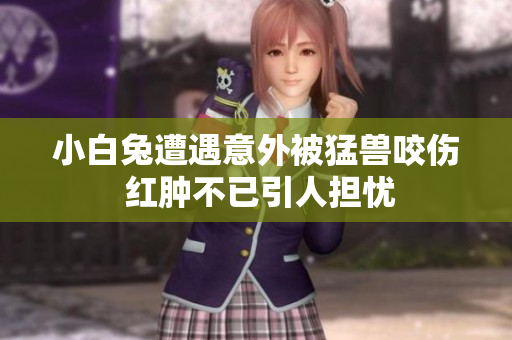 小白兔遭遇意外被猛兽咬伤 红肿不已引人担忧