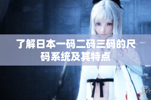了解日本一码二码三码的尺码系统及其特点