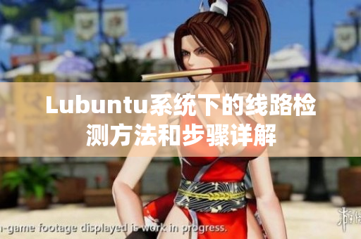Lubuntu系统下的线路检测方法和步骤详解