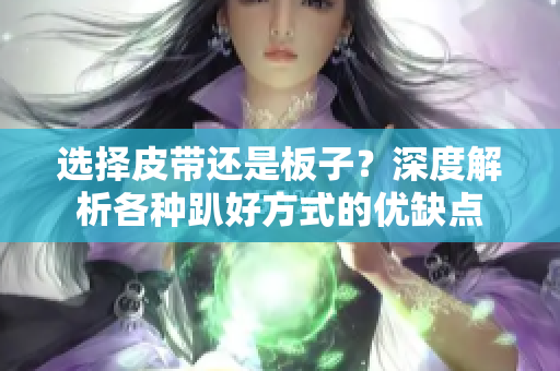 选择皮带还是板子？深度解析各种趴好方式的优缺点